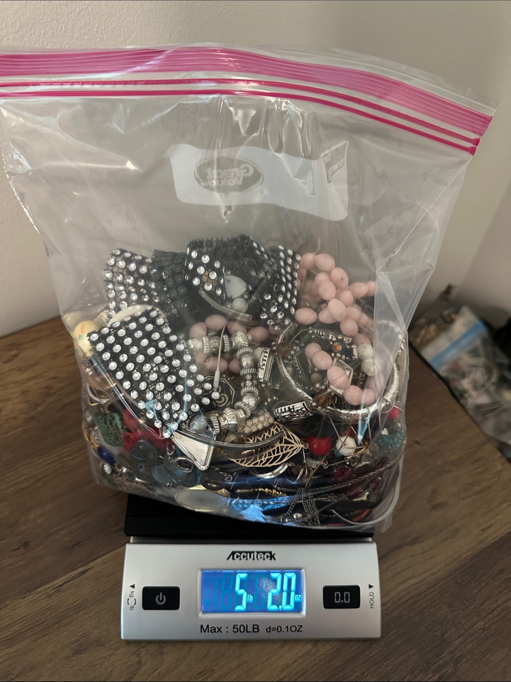 Mixed Costume Junk Jewelry Bag Gor Crafting Only!!